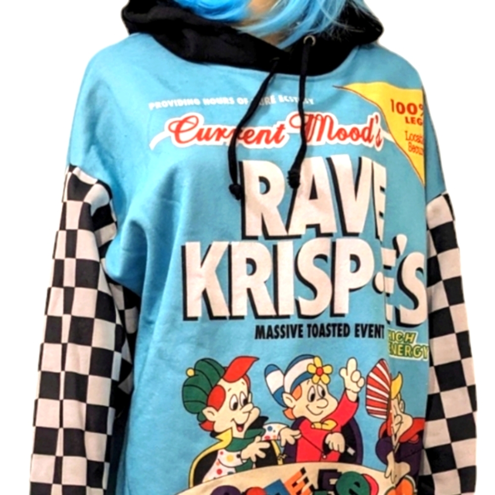 DOLLS KILL current mood Rave hoodie rare sold out online